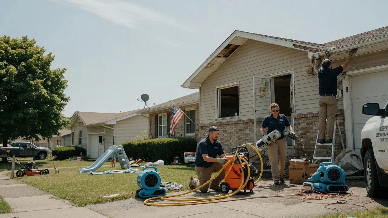 Water Damage Restoration in White, SD near me